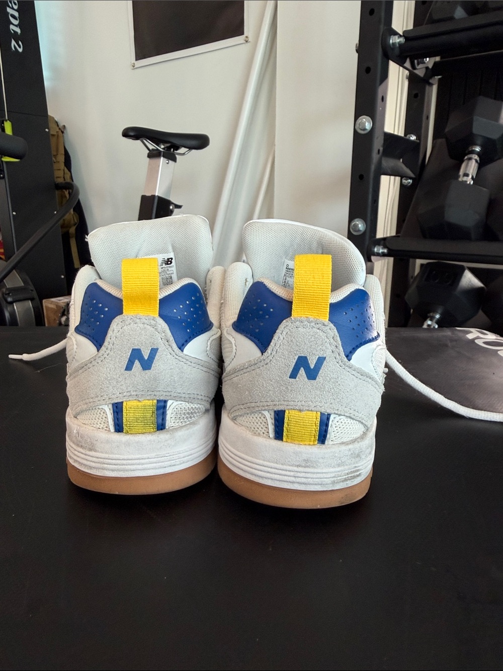 New Balance 808 Tiago Lemos - White + Blue + yellow - Picture 2 of 6